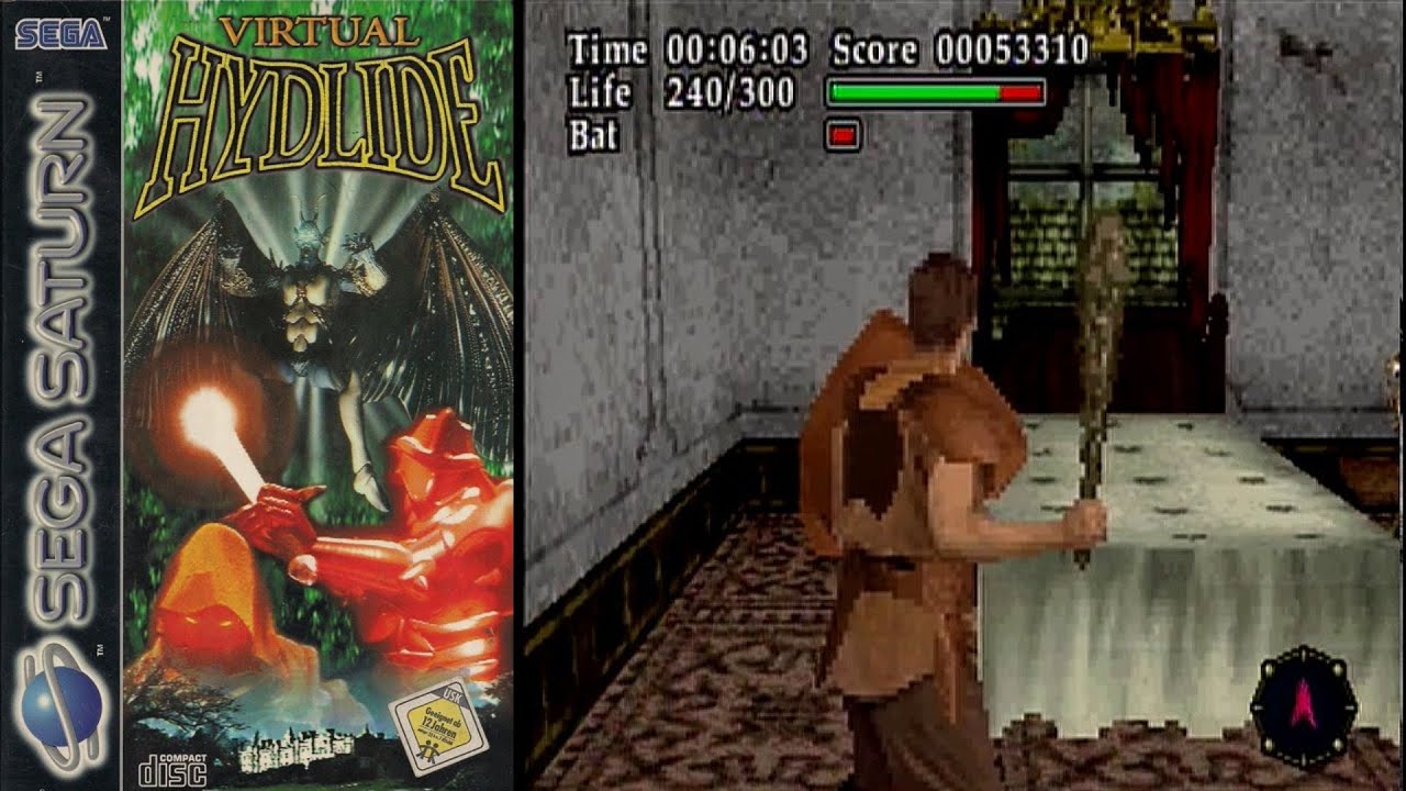 Le Dark Souls de la SATURN ! Virtual Hydlide !