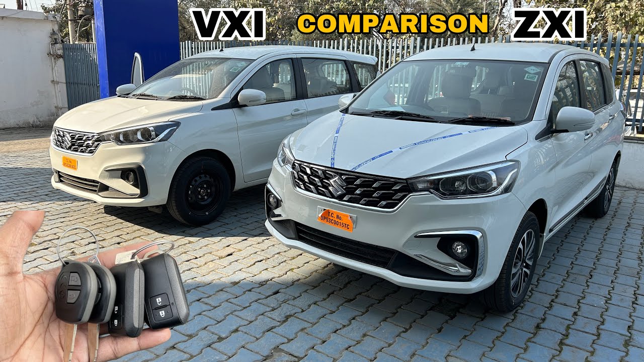 Maruti Suzuki Ertiga Vxi VS Zxi Comparison 2024 | Ertiga Vxi Vs Zxi | Ertiga Real-Life-Review