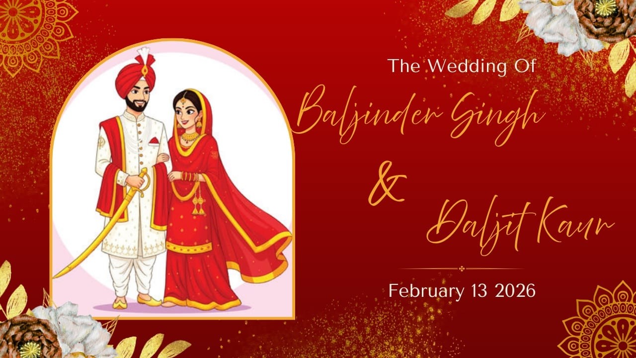 WEDDING DAY ||  BALJINDER SINGH WEDS DALJIT KAUR   MOHIT PHOTOGRAPHY BHAM  CON. 7814318171
