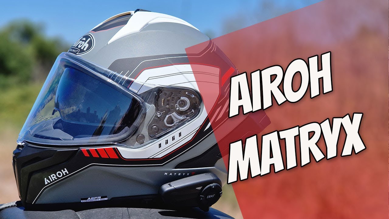 Airoh Matryx ★  Review & TestRide  ★ 🔥🔴 - PORTUGUES 💯✅