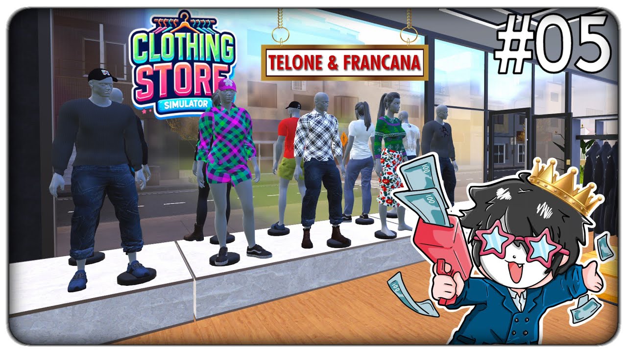 HANNO AGGIORNATO IL GIOCO...E LA MIA VITA E' PEGGIORATA DI BRUTTO | Clothing Store Simulator - ep.05