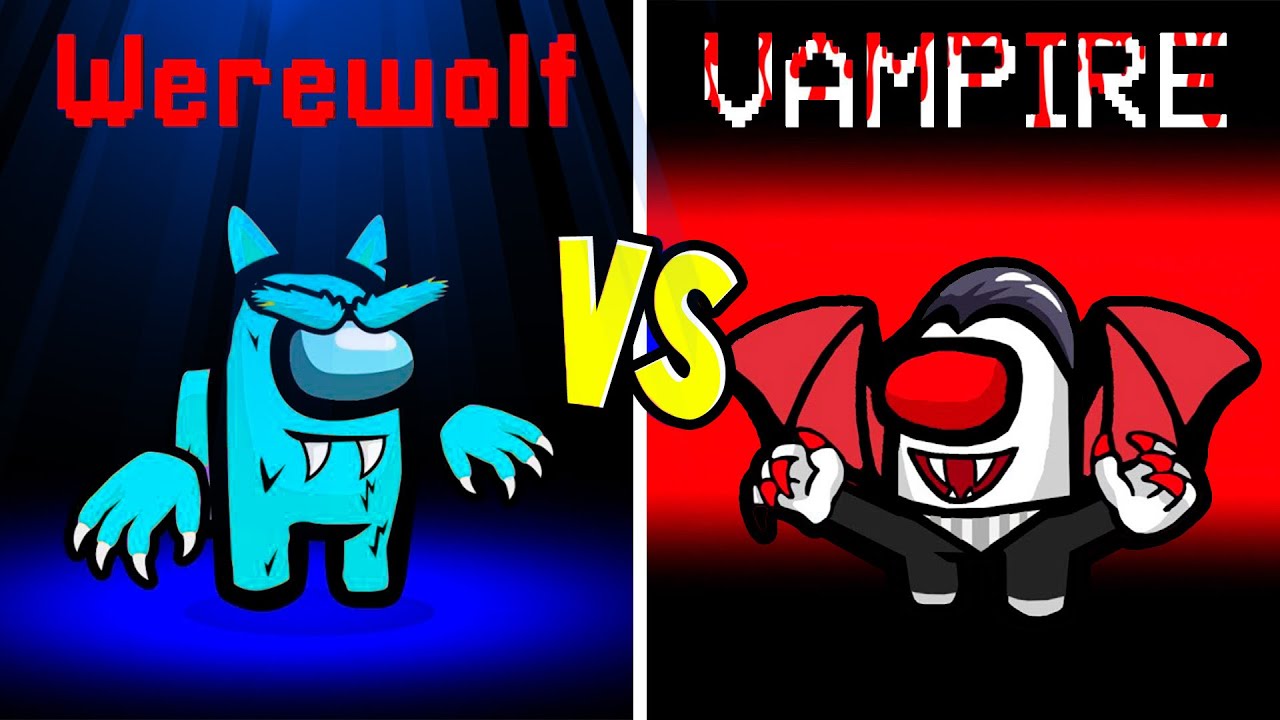 LUPO MANNARO VS VAMPIRO SU AMONG US MODDATO!