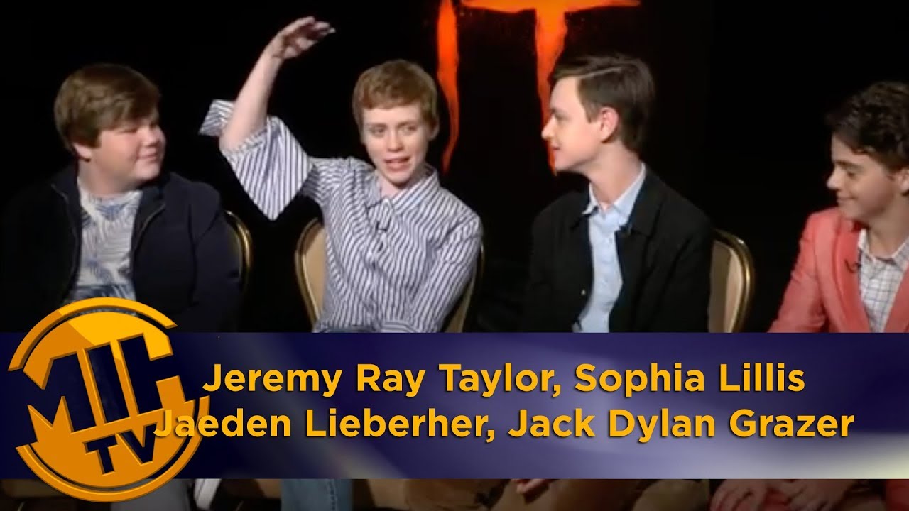 Jeremy Ray Taylor, Sophia Lillis, Jaeden Lieberher, Jack Dylan Grazer: It