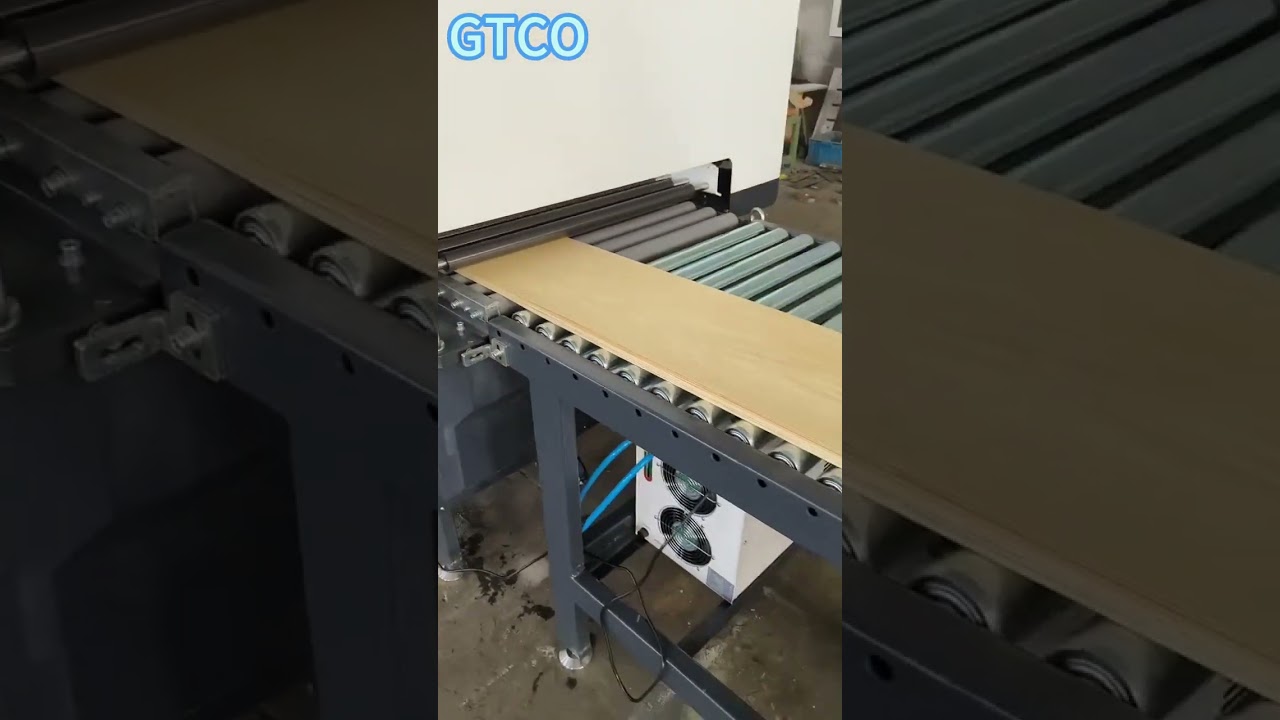 Sliced veneer glue application/glue applicator/gluemaster/glue spreader#veneermachine
