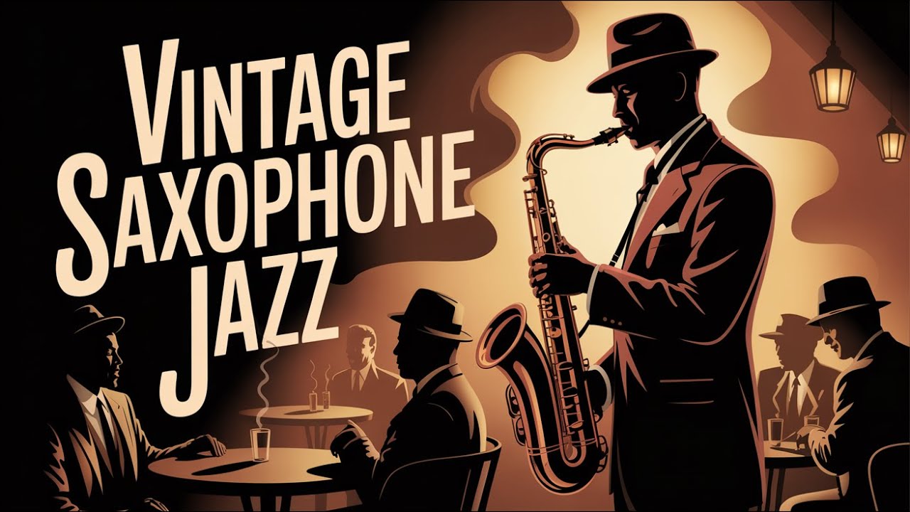 Vintage Mellow Saxophone Jazz for Peaceful Moments  #jazz #1940sjazz