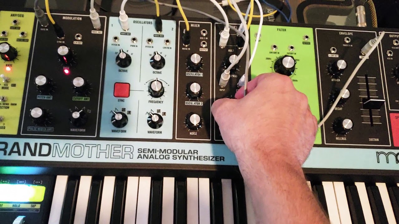 Moog Grandmother Internal Sequencer Jam