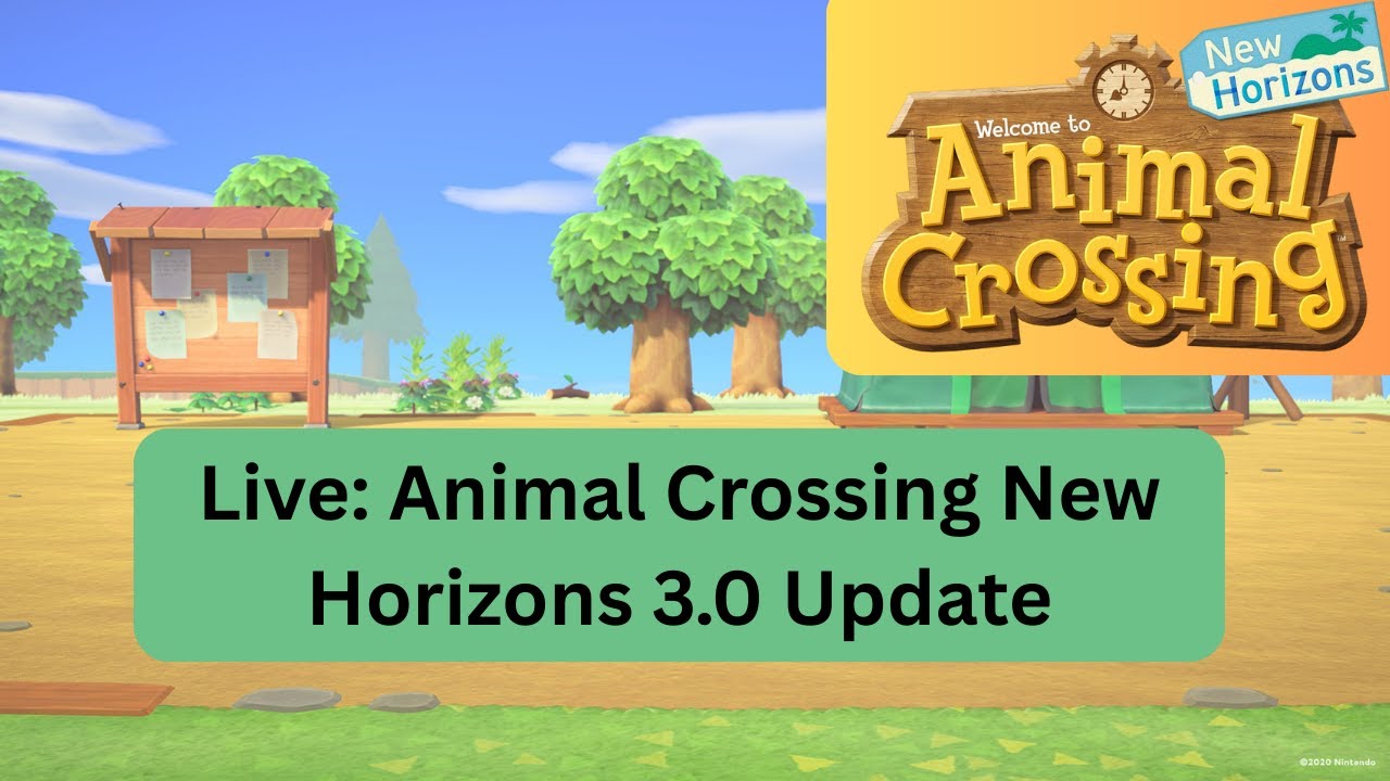 Animal Crossing New Horizons 3.0 Update