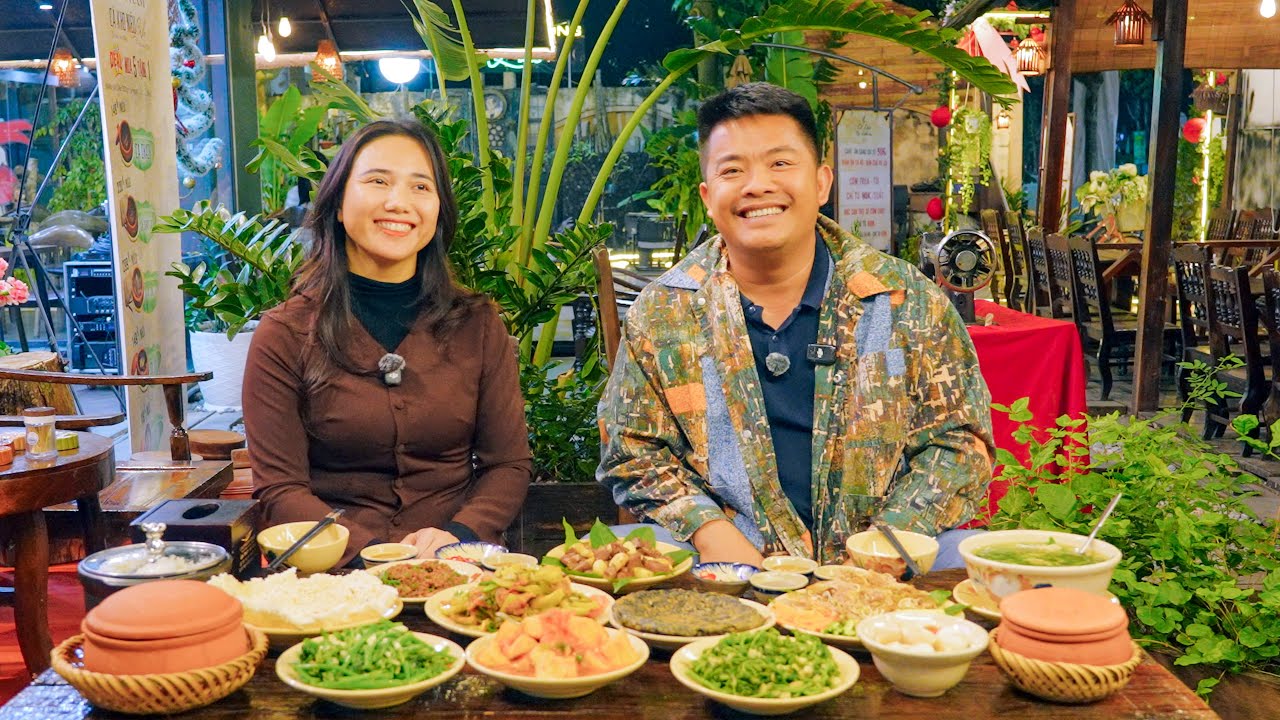 SAPA TV | THƯỞNG THỨC ẨM THỰC NINH BÌNH VỚI RẤT NHIỀU MÓN NGON TẠI NHÀ HÀNG CỜ LAU