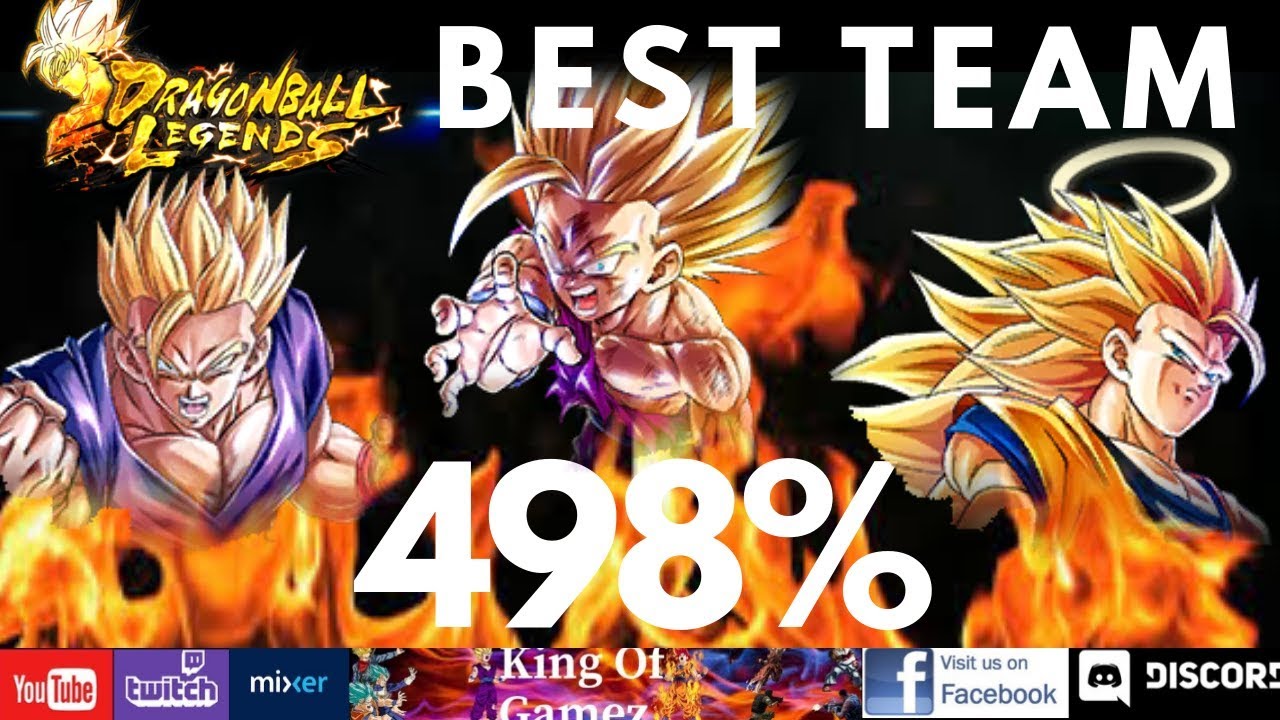🏆TOP PVP | SON FAMILY BEST TEAM 498% SHOWCASE | Dragon Ball legends