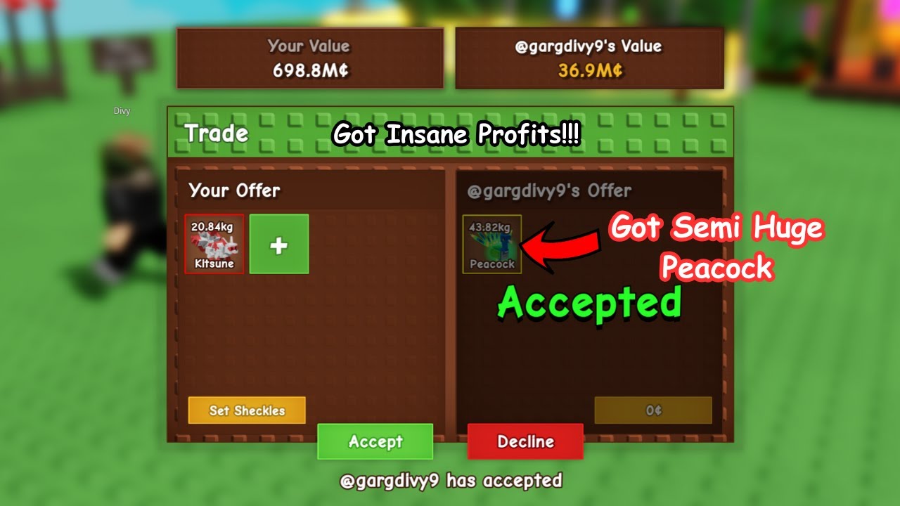 I Got Insane Trades 😄 Grow A Garden Trading Montage Part - 2