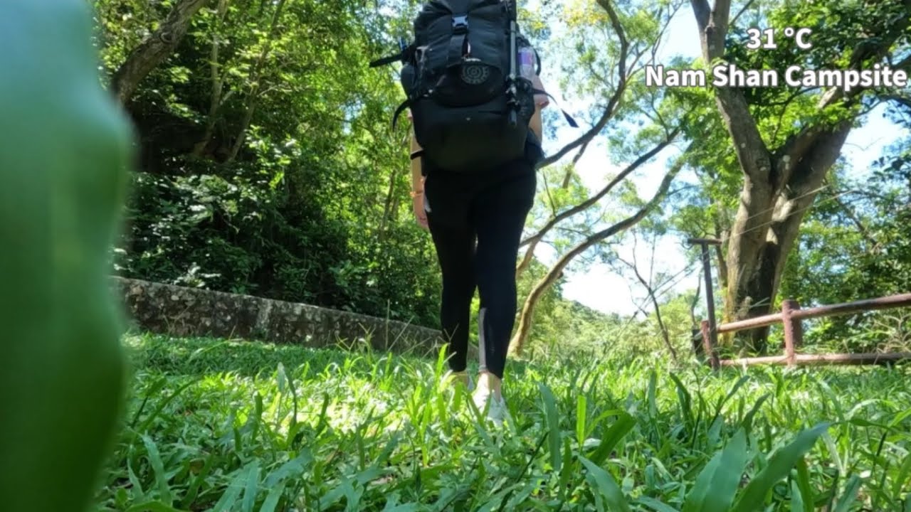 一個女子solo camping |這是一條在假裝⋯relax的露營片｜南山營地 31度🥵