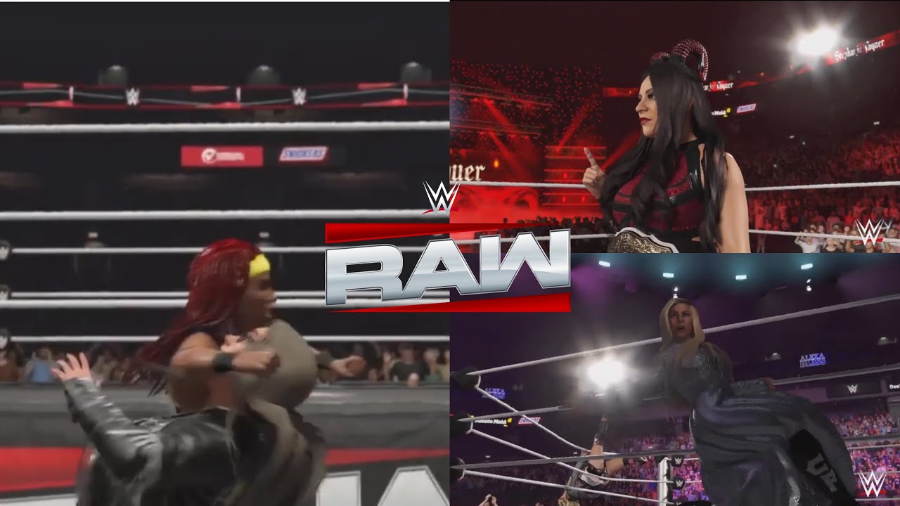 WWE 2K25 | ( UNIVERSE MODE #90) - RAW 
