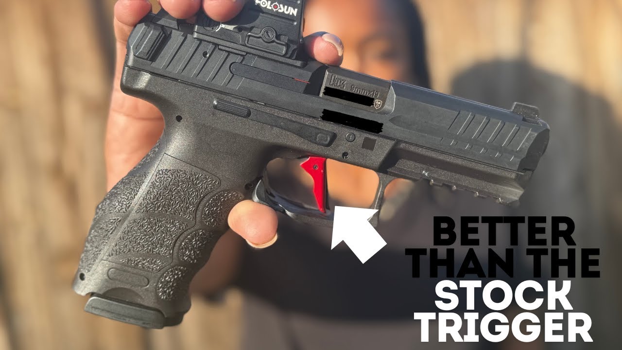 Upgraded My HK VP9 Trigger for Fast Shooting!
