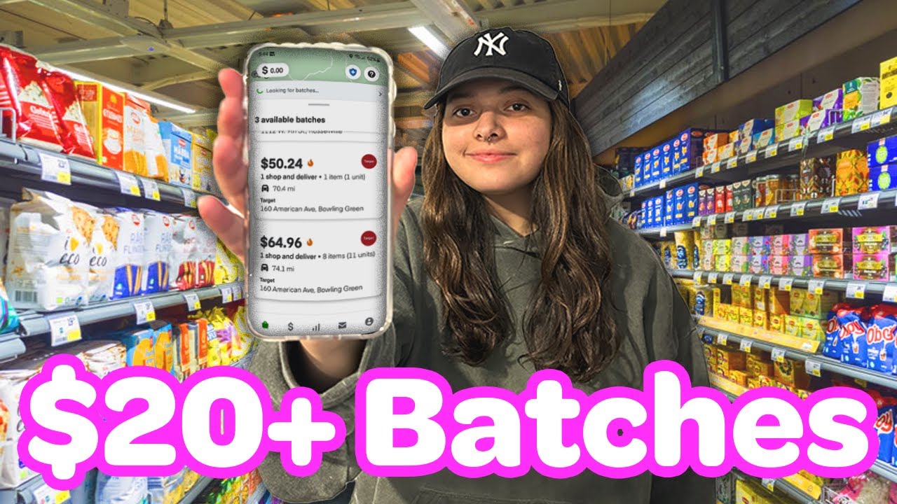 A DAY IN THE LIFE OF AN INSTACART SHOPPER!