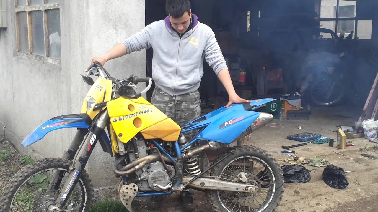 Husaberg FE 550 back to life !