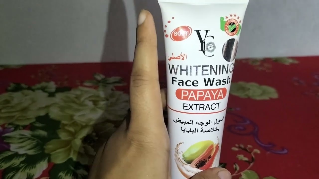 yc whitening face wash review.. papaya extract...ধবধবে ফরসাকারি ফেসওয়াশ