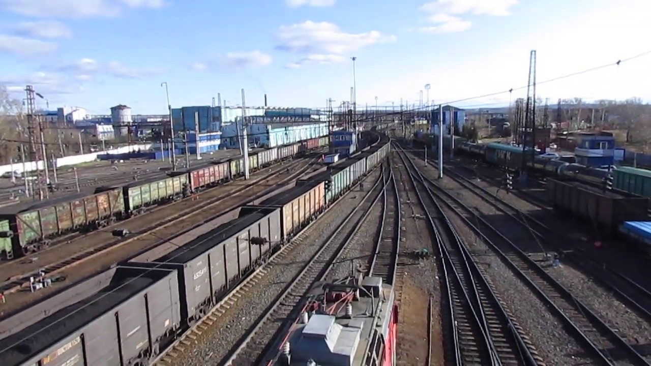 Две минуты на железнодорожной станции Зима _ Two minutes to train station Zima