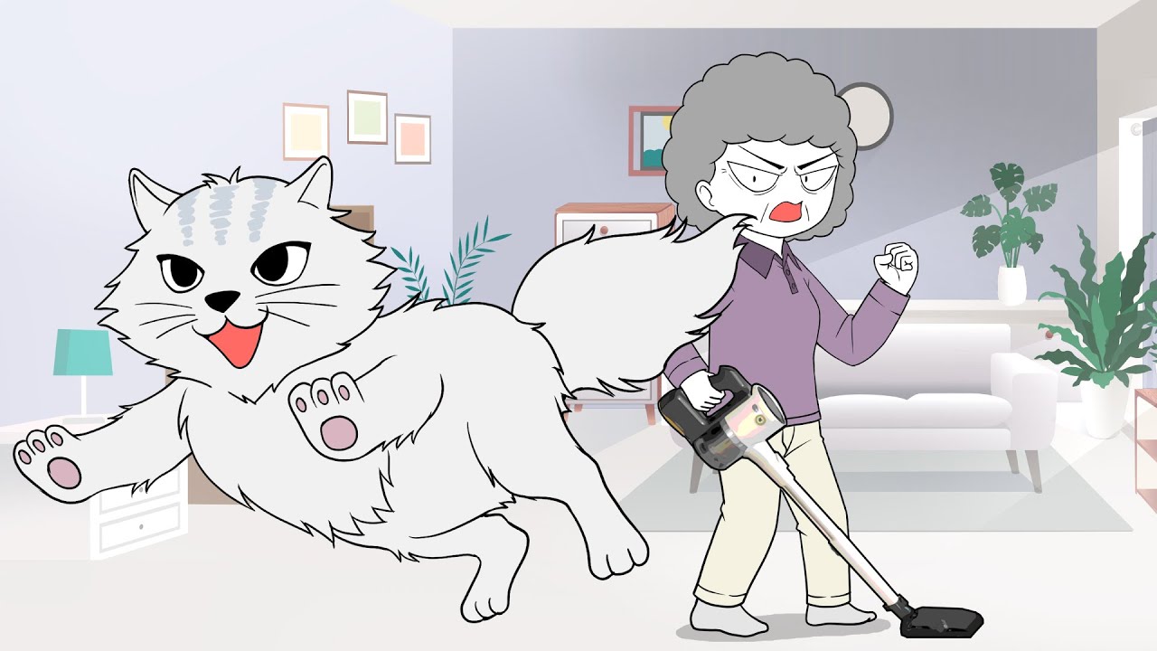 털 때문에 냥이를 창밖에 던져버린 가정부 (사이다툰 모음집 53탄) | 갓쇼툰