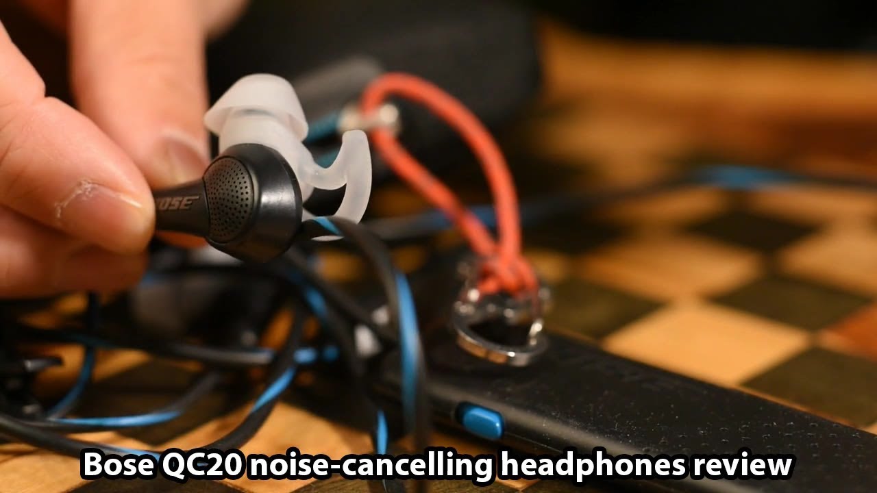 Bose QuietComfort 20 noise-cancelling headphones review