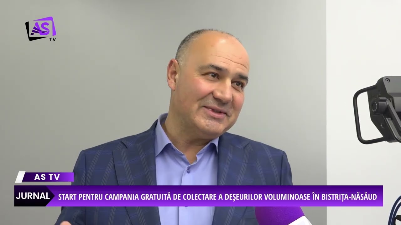 Start pentru campania gratuită de colectare a deșeurilor voluminoase în Bistrița-Năsăud