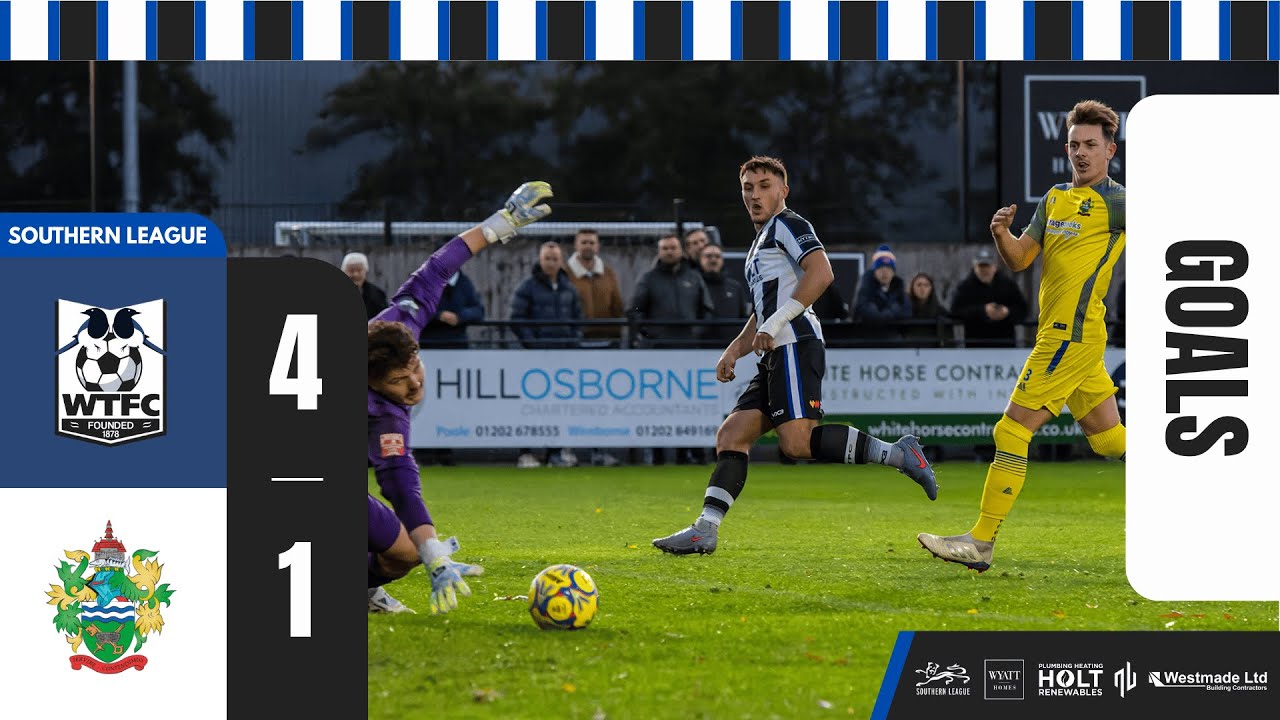 GOALS: Wimborne Town vs Chertsey Town | Southern League Premier South