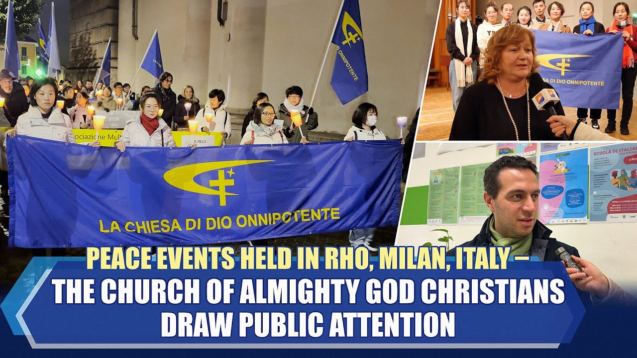 Peace Events Held in Rho, Milan, Italy – The Church of Almighty God Christians Draw Public Attention