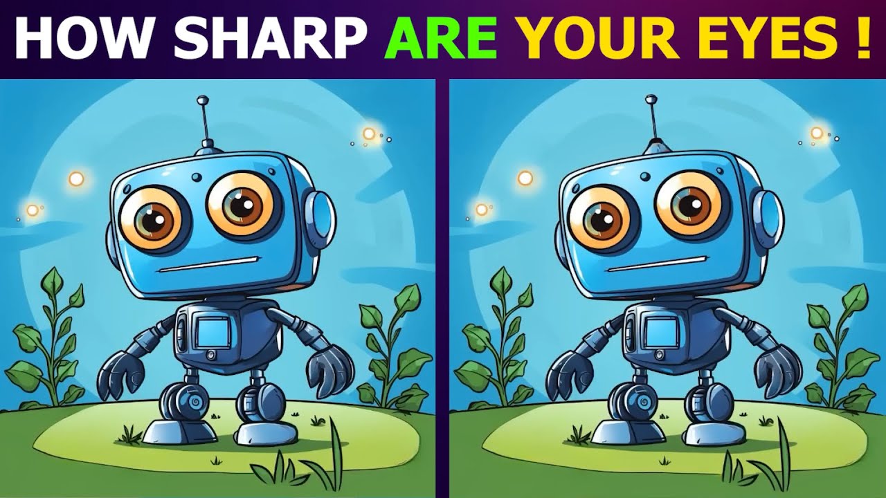 Spot The Difference : Only Genius Find Differences (Find The Difference #77)