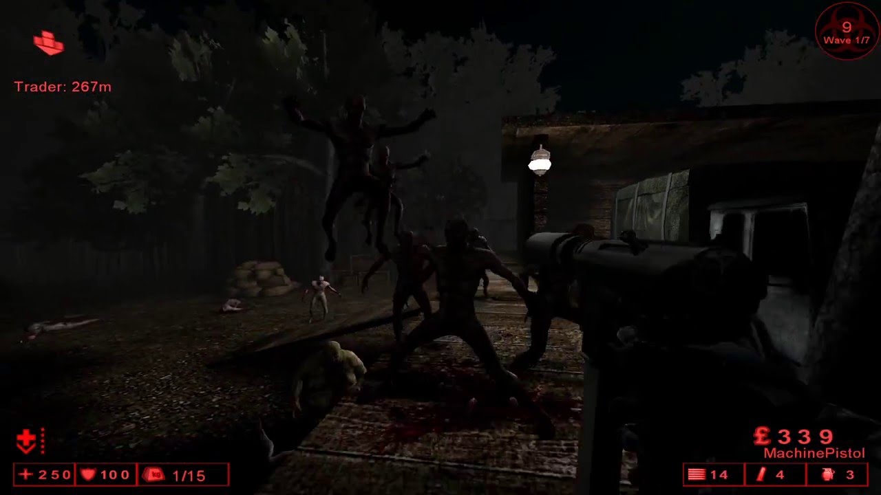 HD - Killing Floor - SNIPER RIFLE and MACHINE GUN Mutator!