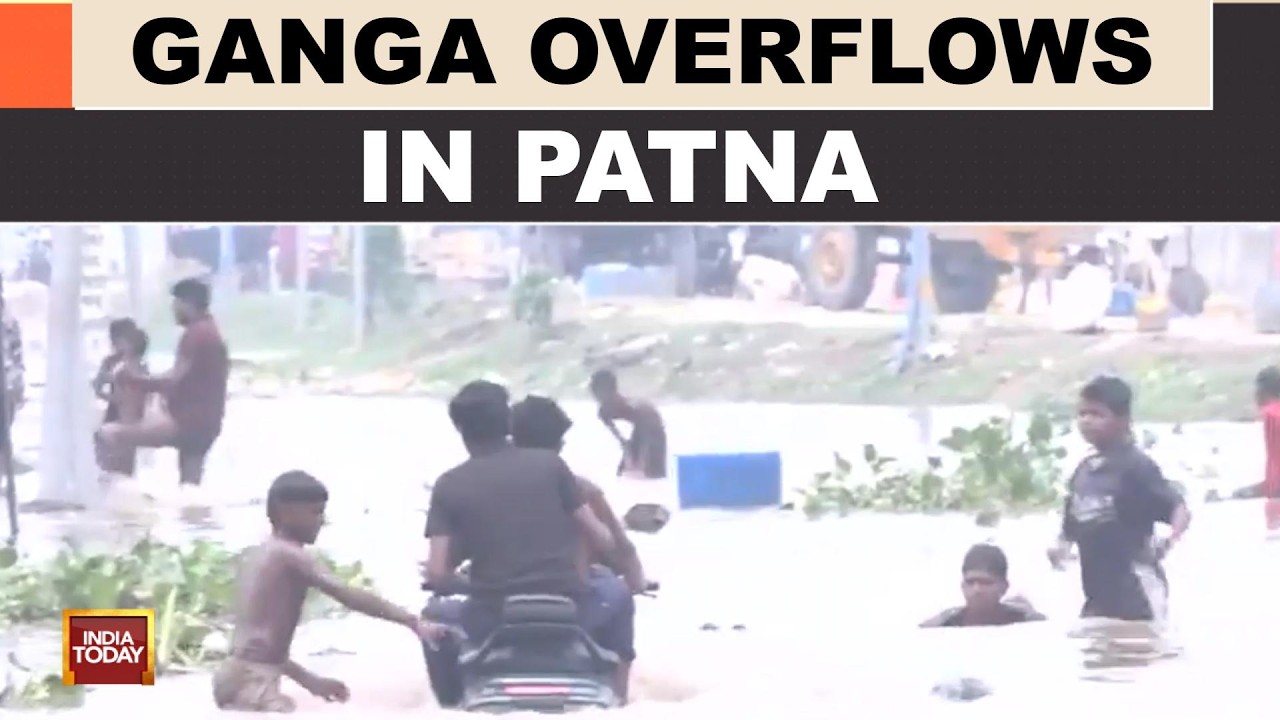 Bihar Floods: Ganga Overflows, Water Enters Residential Areas Near Patna&rsquo;s Kangan Ghat | India Today