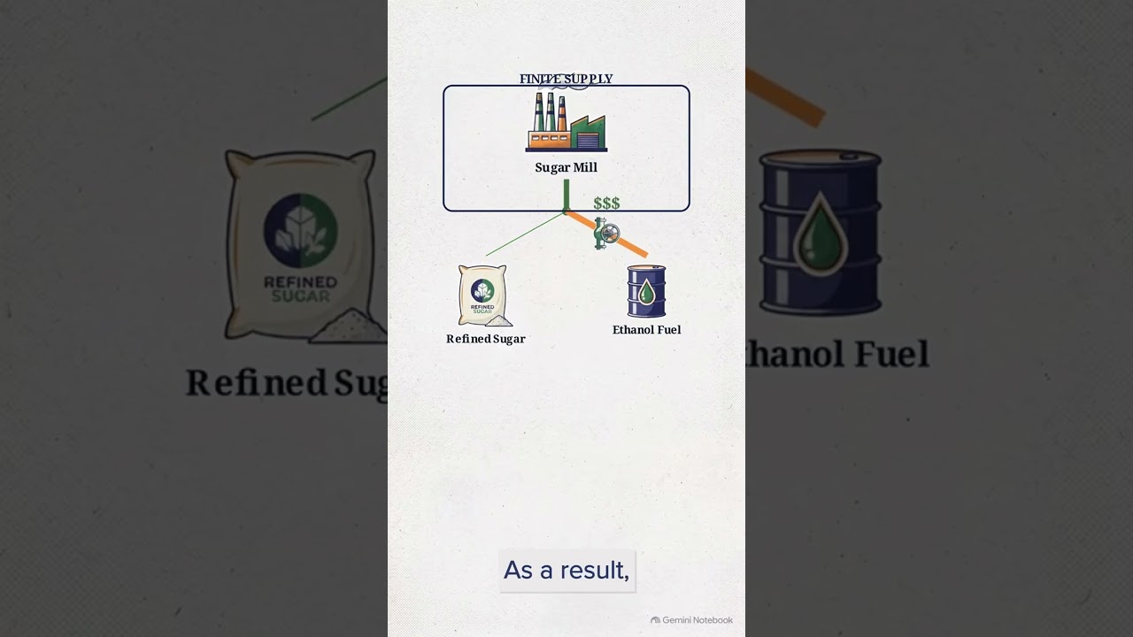Ethanol causes Sugar Shortage #history #science #facts