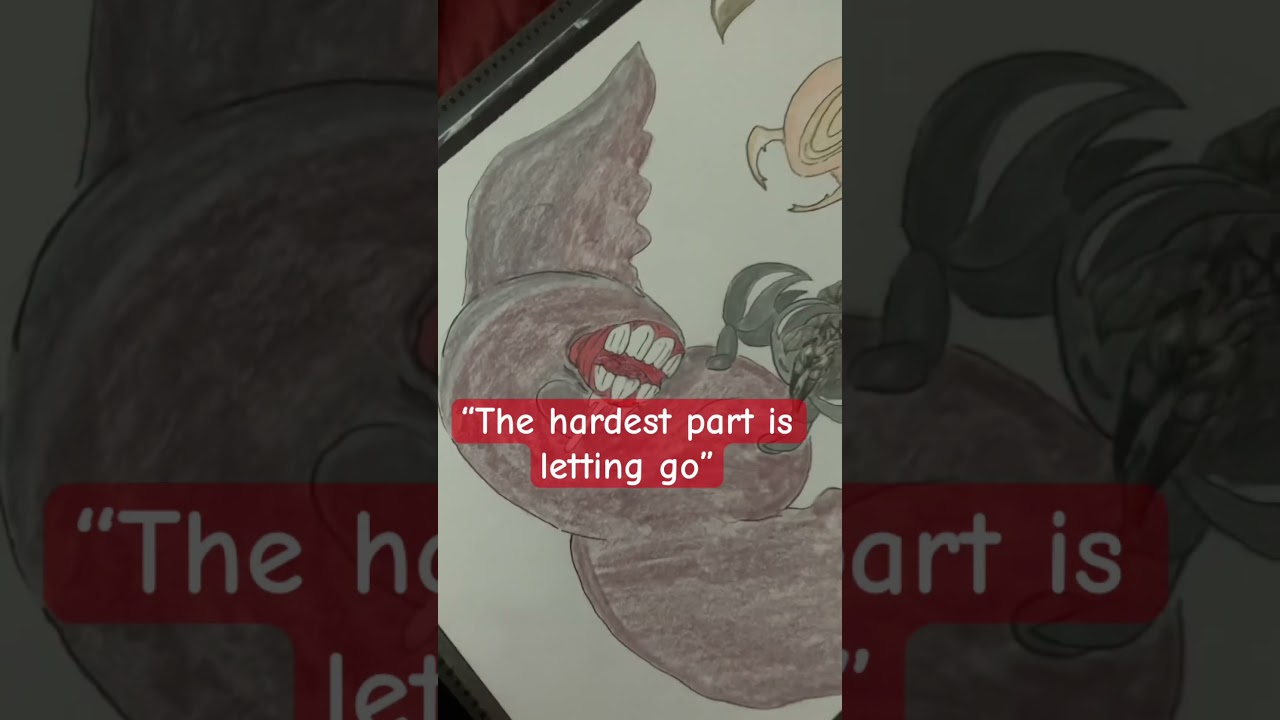 The hardest part is letting go 