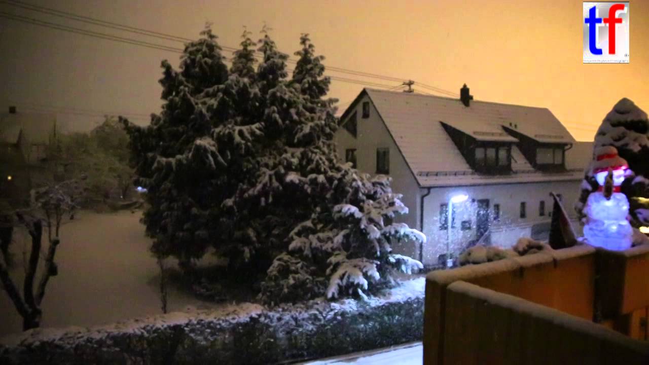 Heavy Snow / Starkschneefall, Weiler zum Stein, Germany, 30.01.2015.