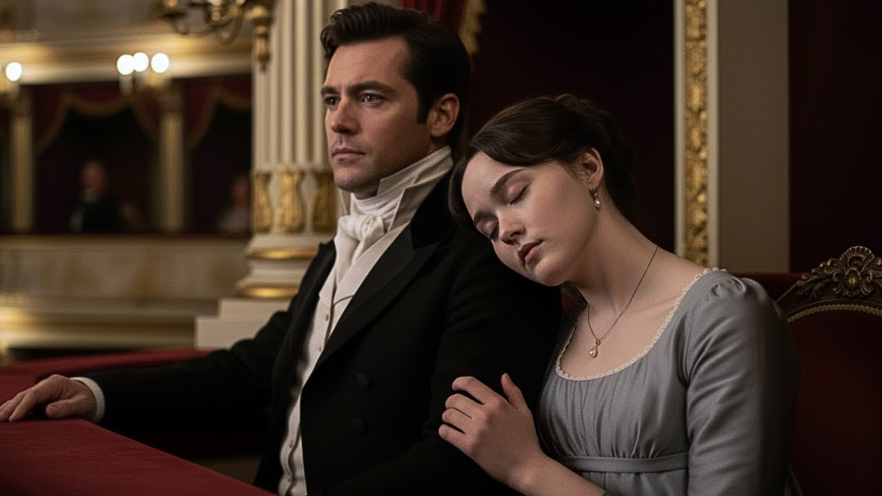 SHE THOUGHT SHE HAD FALLEN ASLEEP ON HER FATHER’S SHOULDER AND NEVER IMAGINED IT WAS THE DUKE IN H