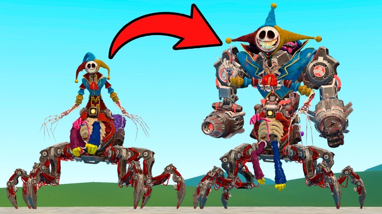 NEW EVOLUTION OF THE PROTOTYPE PHASE 2 POPPY PLAYTIME CHAPTER 5 In Garry's Mod!