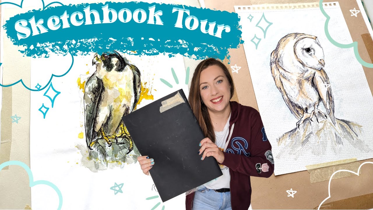 Artist Sketchbook Tour | The Best Large A3 Sketchbook