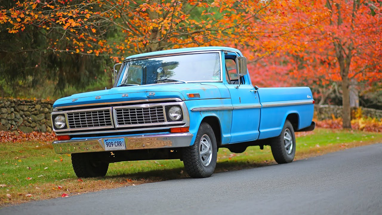 Ford F-100 pickup truck 1970 review