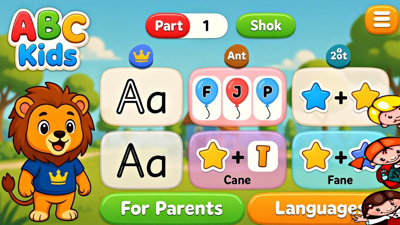 ABC Kids: Fun Alphabet Tracing & Phonics Learning for Toddlers! 🍎