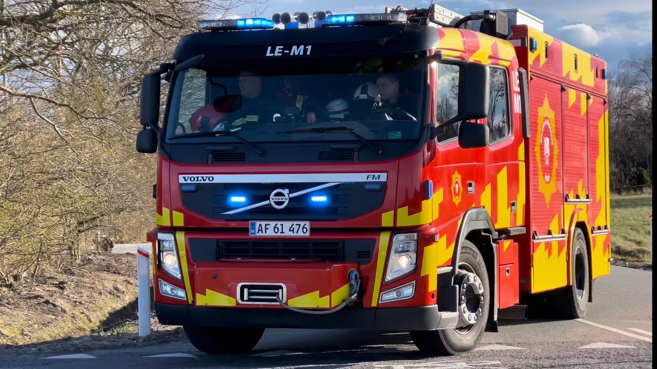 1X Brand og Redning Køge ST.Lellinge (Naturbrand skråning/grøft) (LEM1)