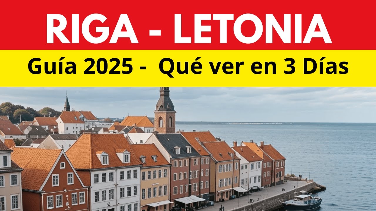 3 Días en RIGA, Letonia: 🇱🇻 Guía de Viaje Completa - Lugares Imperdibles (2025)