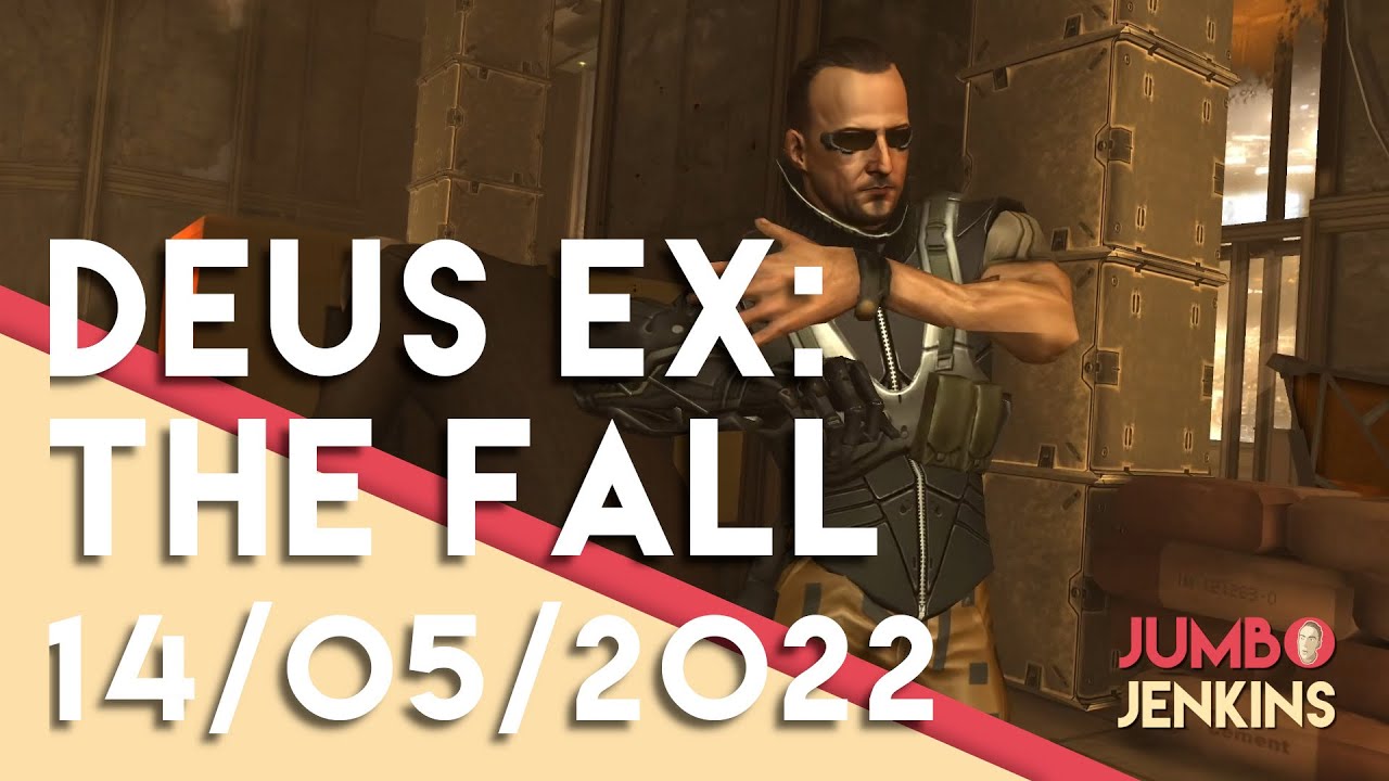 Playing the WORST Deus Ex Game 🕶 | Jumbo Jenkins Stream Archive