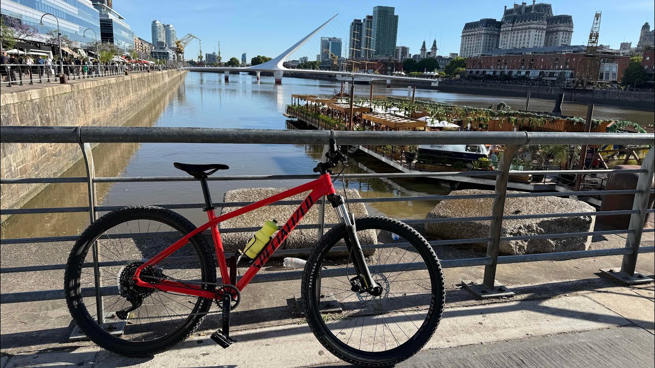 Bici de Puerto Madero a Villa Crespo GoPro POV