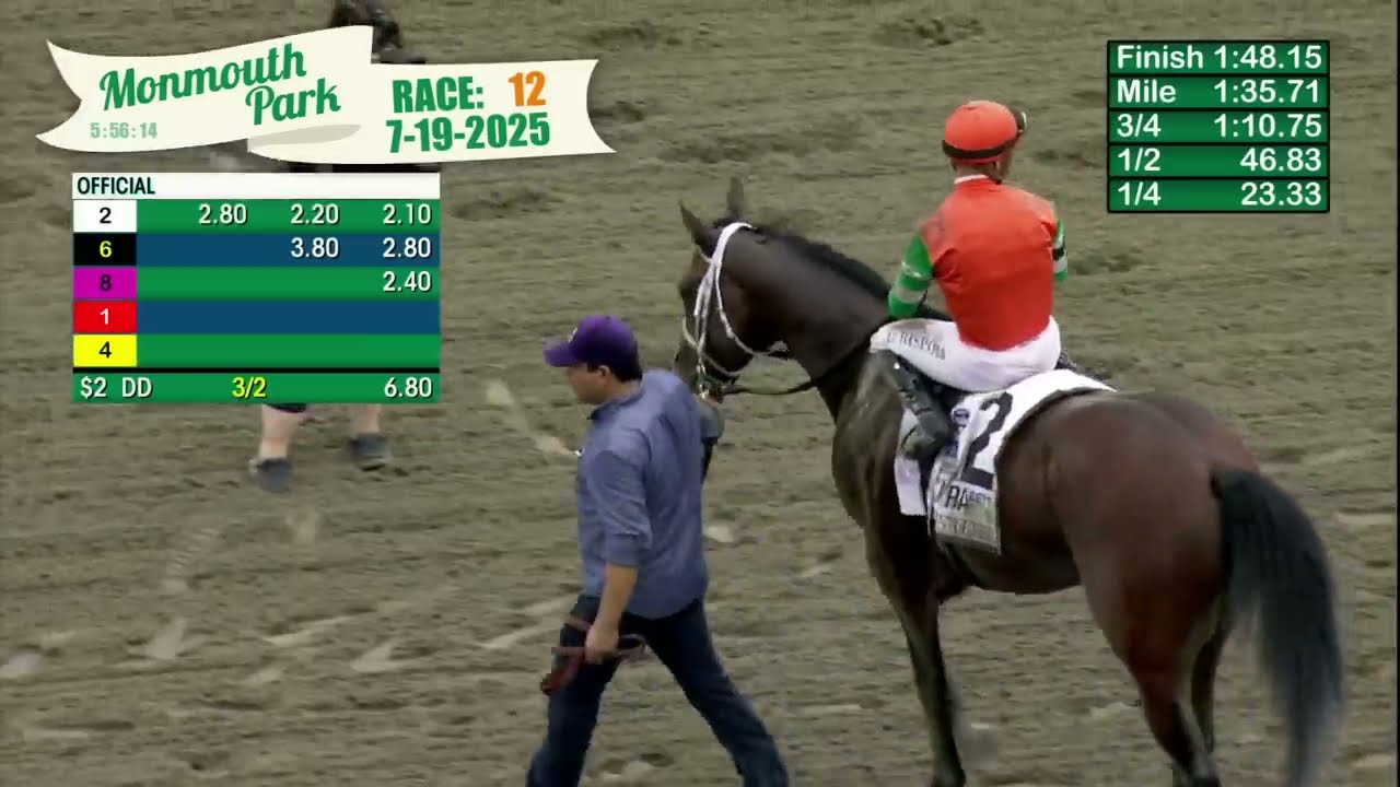MONMOUTH PARK 07-19-2025 RACE 12 - THE NYRA BETS HASKELL STAKES