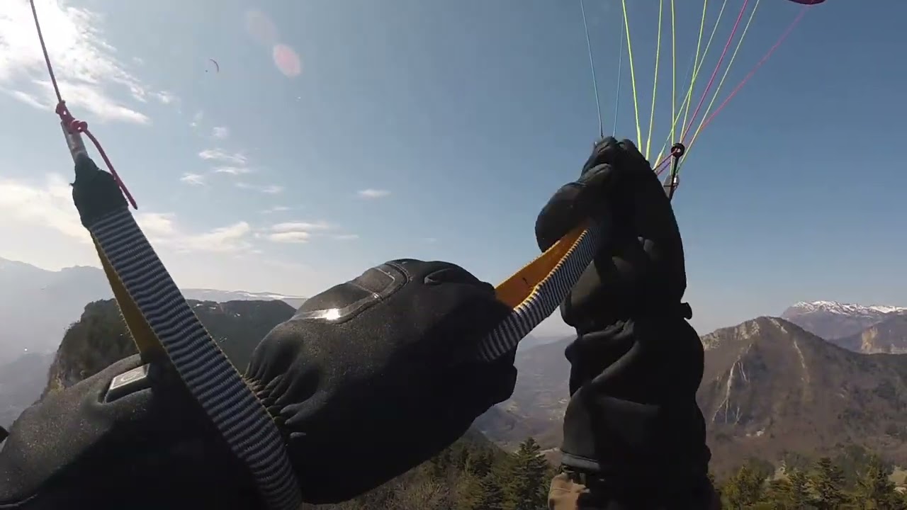 Parapente - St Hilaire et la dent de Crolles - 03/2022
