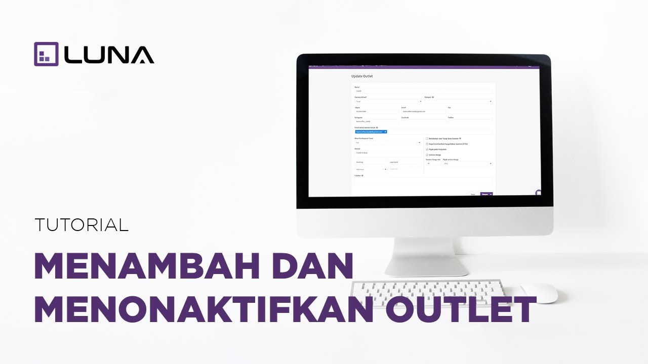 Menambah dan menonaktifkan outlet