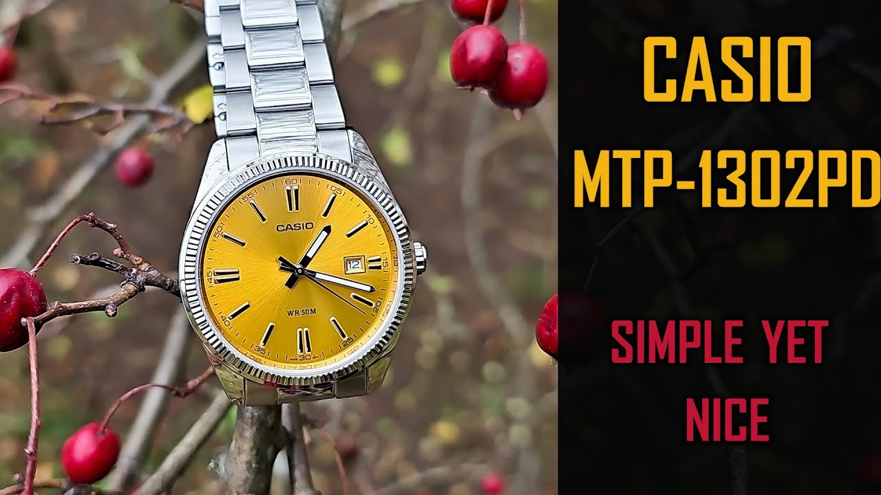 Обзор Casio MTP-1302PD-9AVEF | Простые, но красивые наручные часы за 55 долларов! #casio #gedmisl...