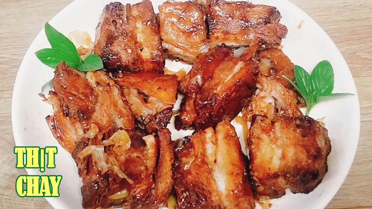 Đừng Ăn THỊT RIM MẶN NỮA,Làm THỊT QUAY CHAY RIM MẶN NÀY NGON HƠN CẢ THỊT MẶN,Chay Huệ Hoàng Vlog