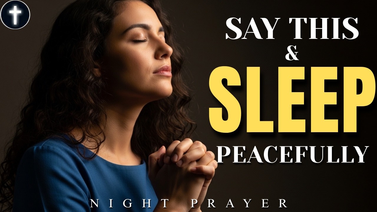 Let Go of Anxiety and Rest in God Tonight | Bedtime Prayer for Peace