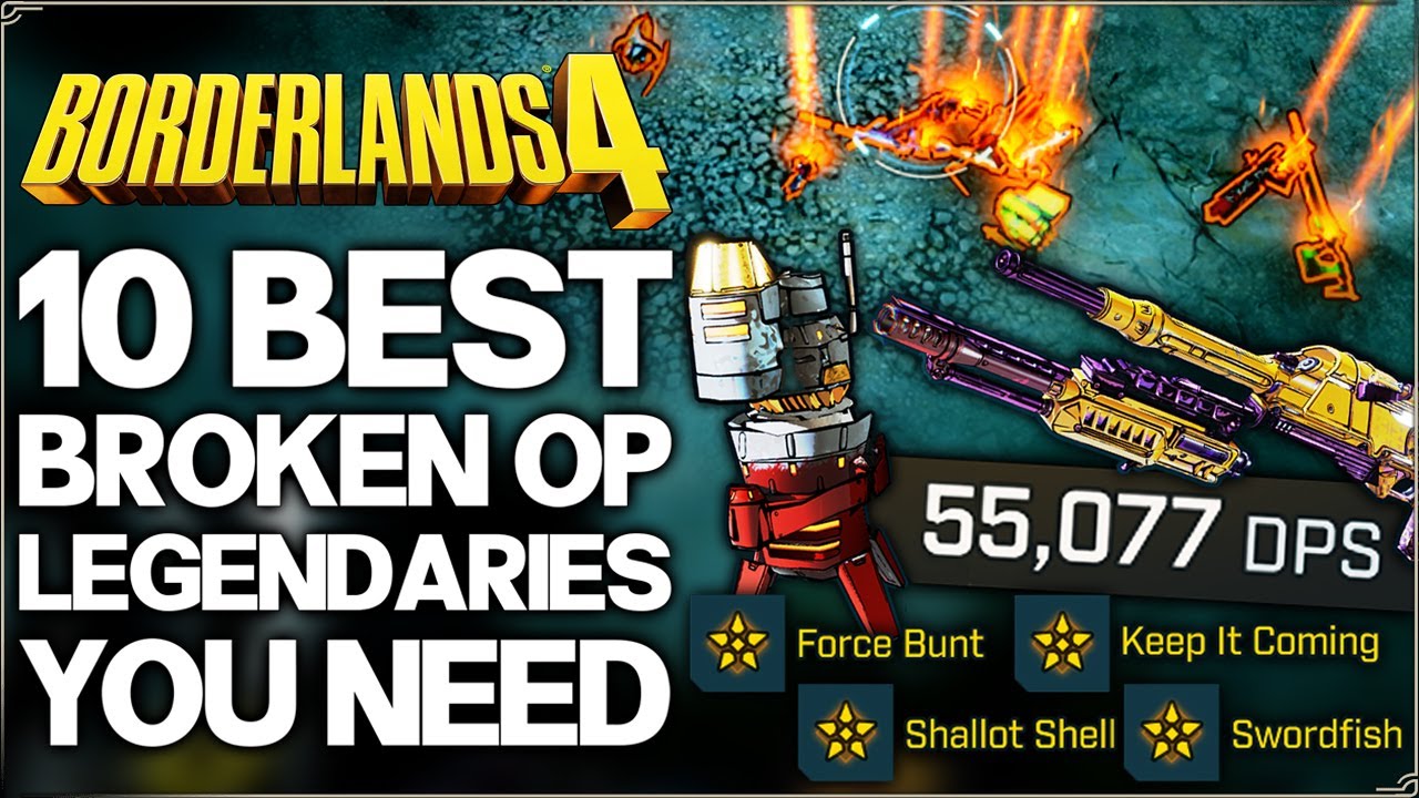 Borderlands 4 - 10 Best Broken OP Legendaries You NEED to Get - More Hidden Legendary Guns & More!