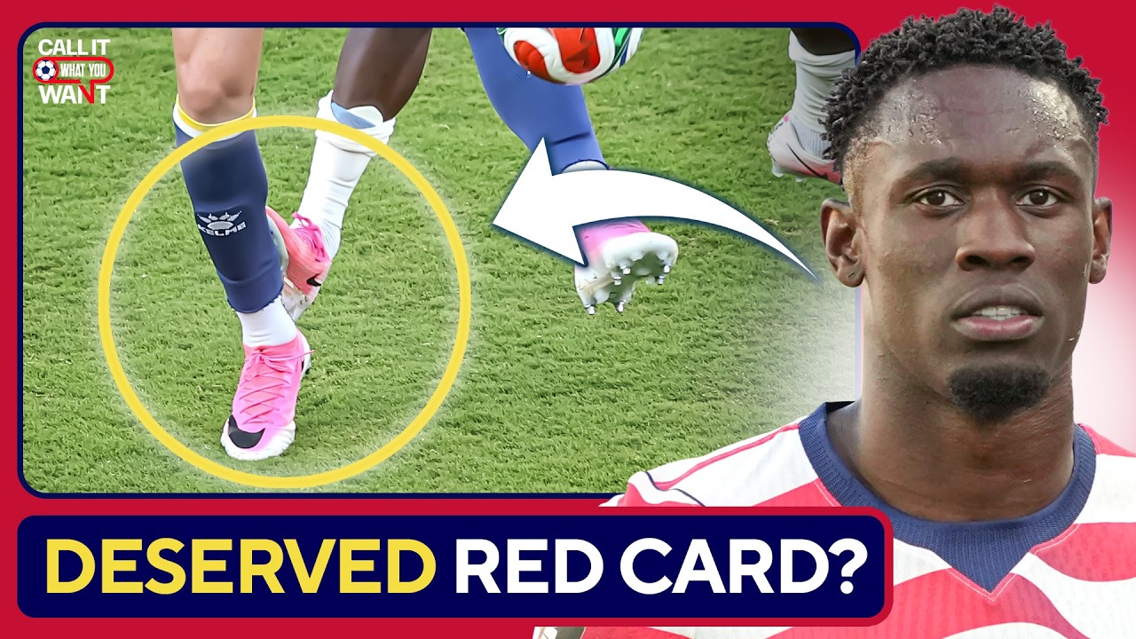 Was Balogun RED CARD against Bosnia and Herzegovina the right call? 🤔