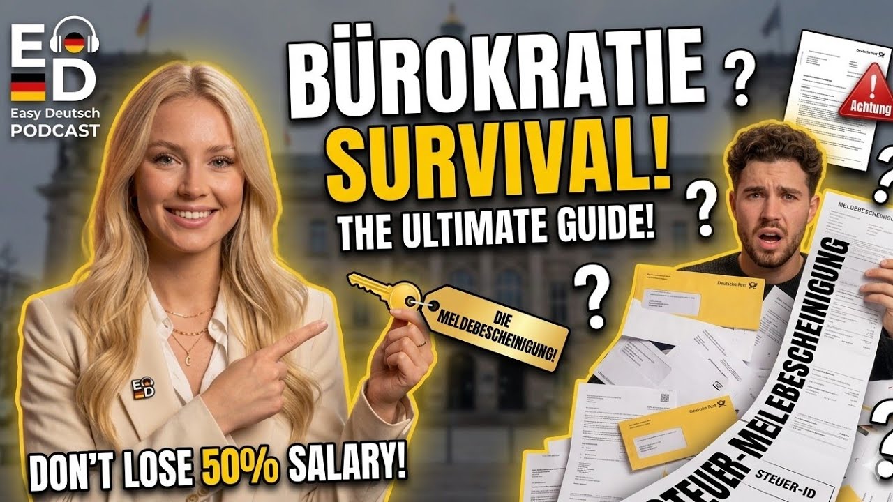 How to Survive Your First Week in Germany: The Ultimate Bureaucracy Guide 🇩🇪